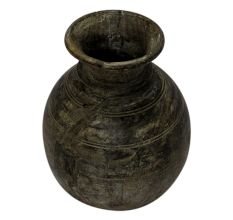 Hand Made Wooden Pot-04